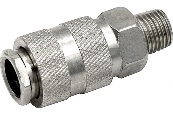 Муфта 3/8Н, быстроразъемная, самозапир., блистер