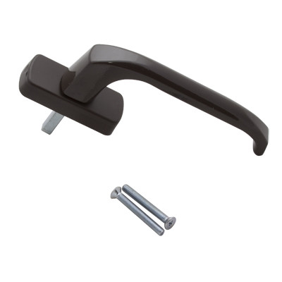 Ручка на пластиковые окна (Коричневая) (металлическая) (100)