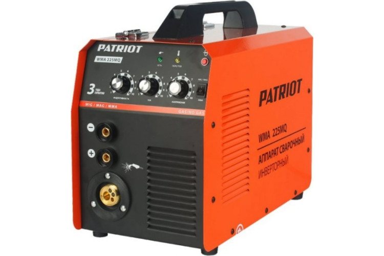Сварочный полуавтомат инверторный PATRIOT Wma 225MQ
