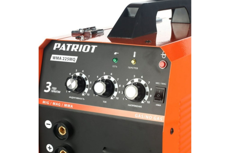 Сварочный полуавтомат инверторный PATRIOT Wma 225MQ