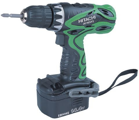 Шуруповёрт Hitachi DS14DVF3 + кейс + фонарь