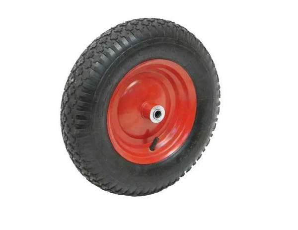 Колесо для тачки W16-4.00/8L (16) (литое, каучук,втулка 16)