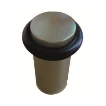 Ограничитель двери (бочка длинная) никель