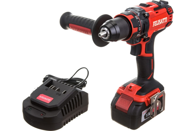 Аккумуляторная дрель FELISATTI ДА-13/18ВК