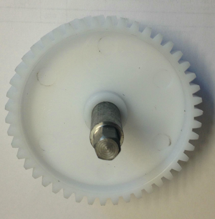 Шестерёнка для мясорубки VITESSE 81мм, косые зубья (46зуб) 6гр. под шнек VT005