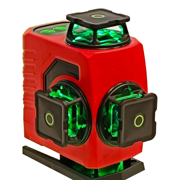 Уровень лазерный,зеленый,25м,гор.2х360°\верт.2х360°,±0.4мм\м,1/4",0.4кг,сумка,пульт,акLi-Ion,з\устр