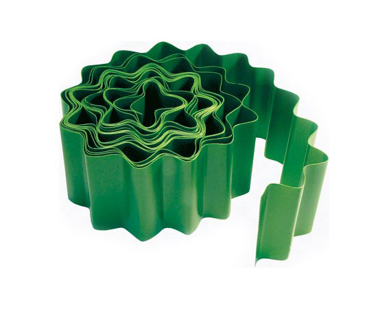 Бордюр 15см. (зеленый) 9метров