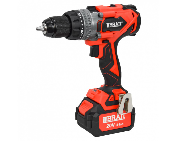 Аккумуляторная дрель BRAIT BCDI20-4PUMBL PRO