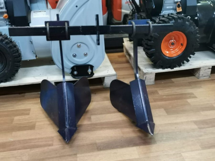 Окучник к мотоблоку Форза, Ока, Каскад, Нева, 2-х рядный, регулируемый, раздвижной со сцепкой Омбдрс