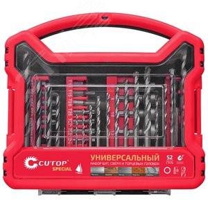 Набор бит и свёрл Cutop special "Универсальный" 41 предмет 83-873