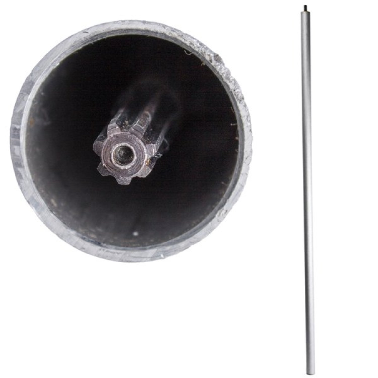 Штанга для мотокос цельная с валом (152 см, 26 мм, 7 зубьев), 1700035