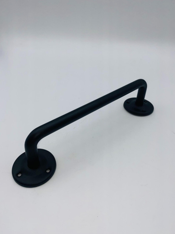 Ручка-скоба "Домарт" 180мм (толщ. 13мм) (черный) (10)