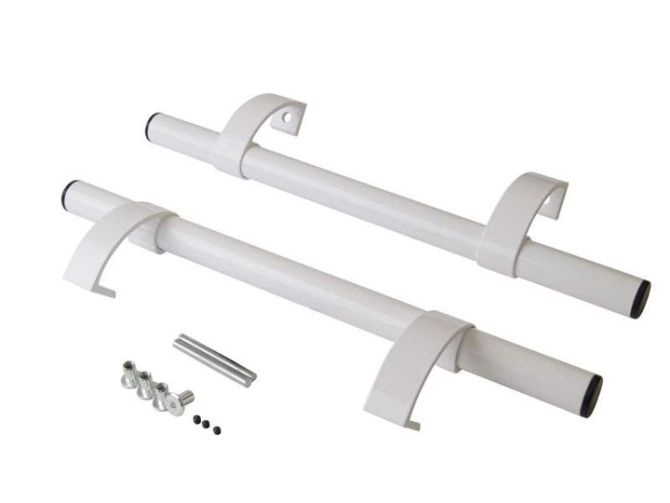 Ручка офисная ПРЯМАЯ 1200мм белая (9016)