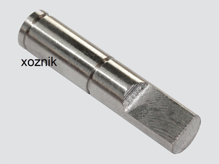 Шток ножа хлебопечки MOULINEX L=47, D=8, L=15мм (посадки ножа)