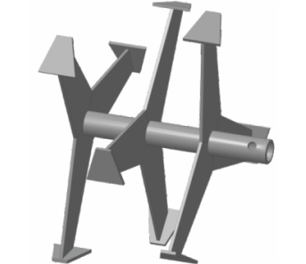 Фреза-культиватор МК Крот лепестковая D-25 ФМК 25.360.230