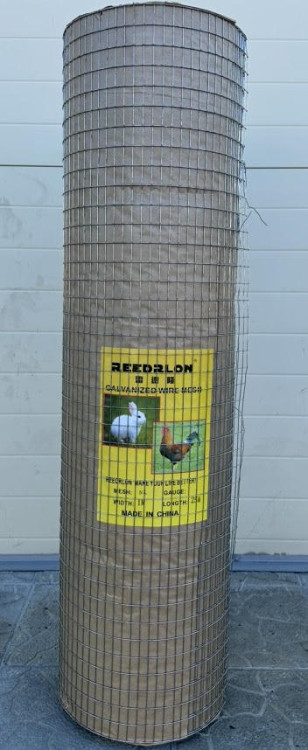 Сетка сварная 12,5 x 25 x Ø1,2мм, рулон 1x25м GW1