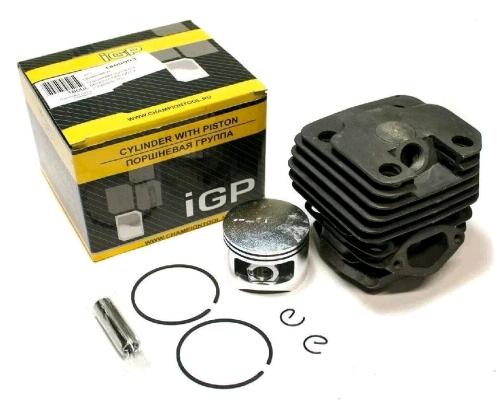 Поршневая группа для бензопил 5200 45 мм PRO поршень с графитовым напылением, прокладки, подшипник