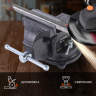 Тиски слесарный поворотные PATRIOT HRV 100