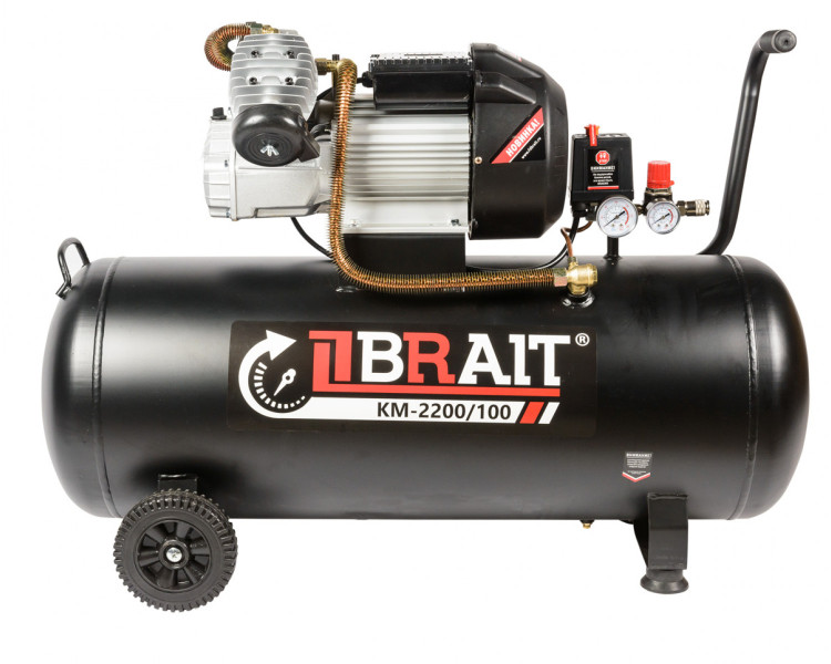 Компрессор воздушный BRAIT KM-2200/100