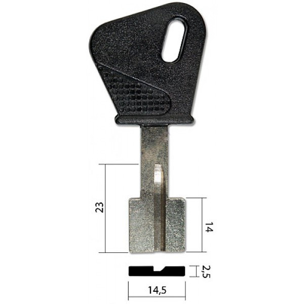 Заготовка ключа Помповый МТ-С Mattura
