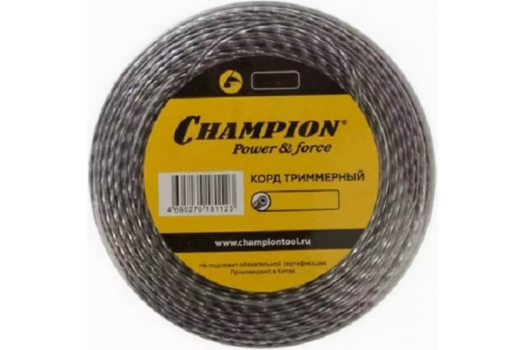 Корд трим.CHAMPION Tri-twist 2.7мм* 60м (витой треугольник)
