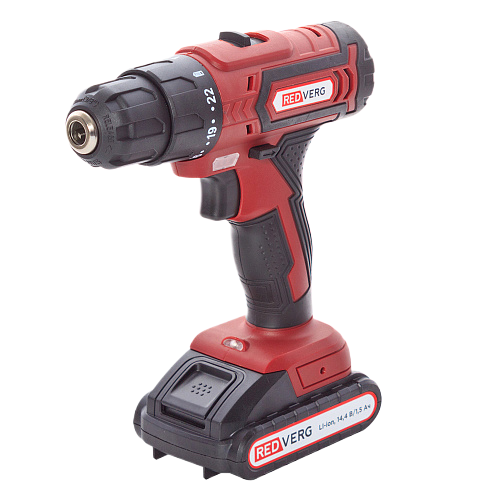 Аккумуляторная дрель-шуруповерт REDVERG RD-SD14L/2A