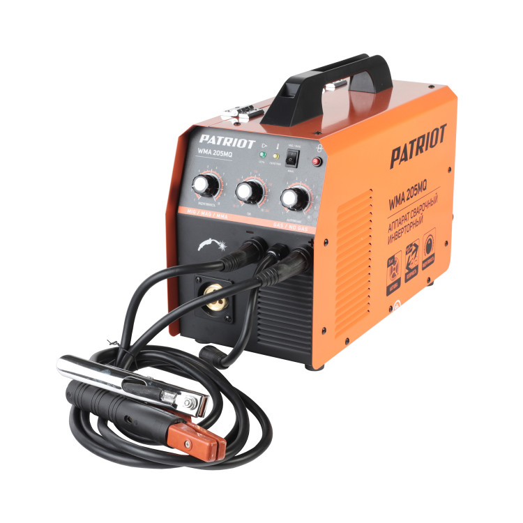 Сварочный полуавтомат инверторный PATRIOT Wma 205MQ Mig/Mag/Mma