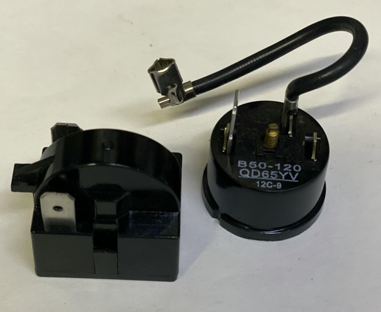 Реле пусковое для компрессора 2-контакта HL107