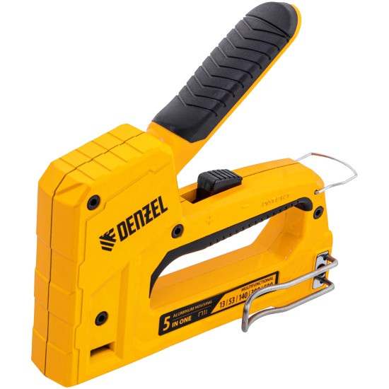 Скобозабиватель, скоба тип 53 и 13 6-14мм, тип 300 15мм, тип 500 15мм, DENZEL