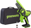 Цепная мини пила аккумуляторная Greenworks G24MCS10 2008207