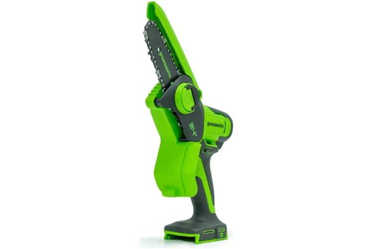 Цепная мини пила аккумуляторная Greenworks G24MCS10 2008207