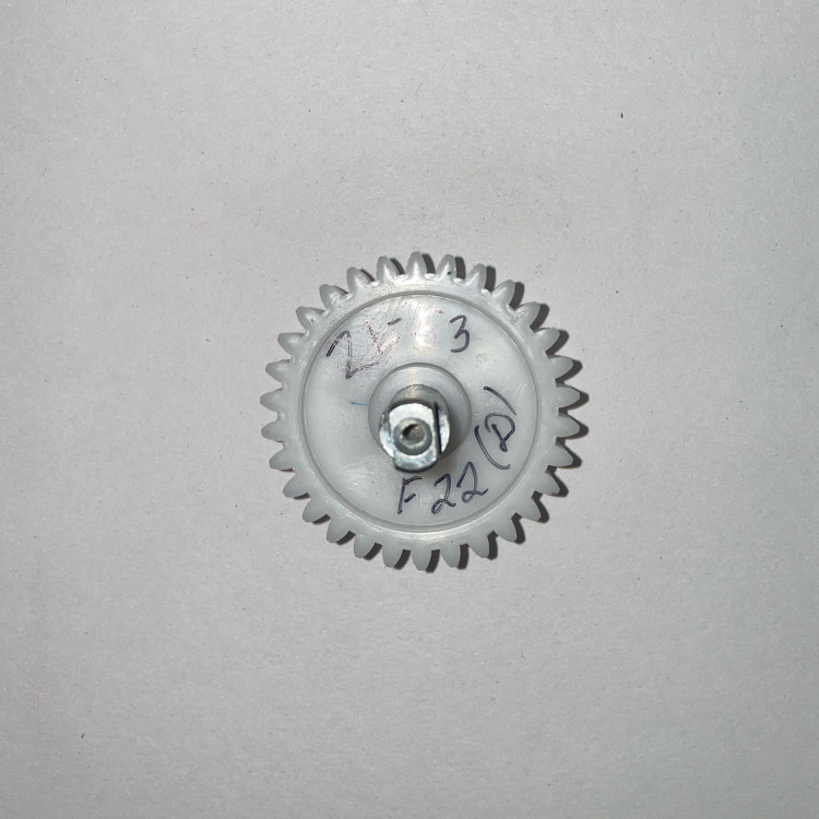 Шестерёнка для мясорубки ZELMER - 63мм под наружный вал (30зуб) F 22d