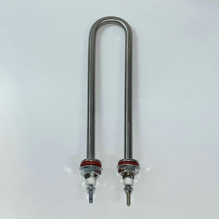 ТЭН для воды Хром 2,0кВт нержавейка U-образный (50/Ø11/штуцер Ø18)