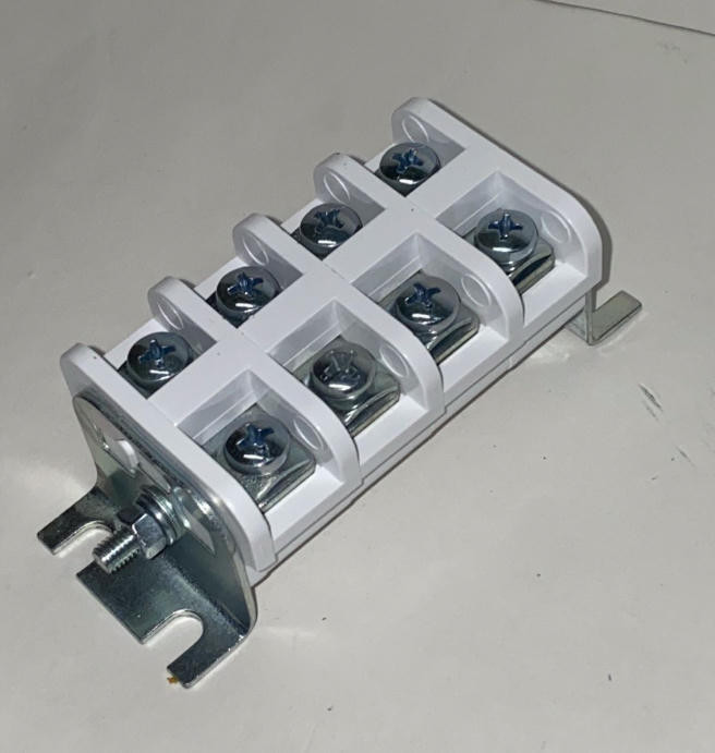 Клеммный блок КБ-63 4- клеммы 019.60