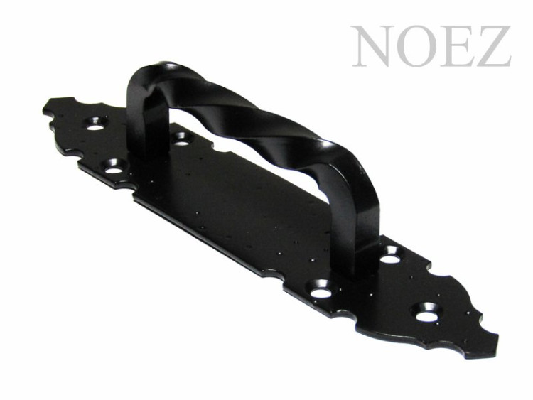 Ручка-скоба "декор 2" НОЭЗ РС-100-SL черный матовый (16)