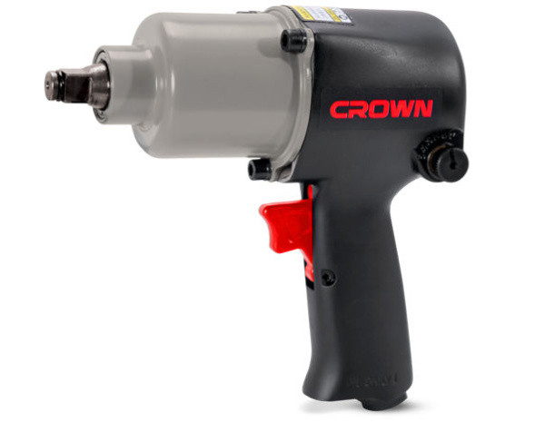 Гайковерт удар. пнев, квадрат 1/2, 660Нм, 6,3 бар, 8000об/мин, 2,6кг в кейсе, 3 голов. в комп