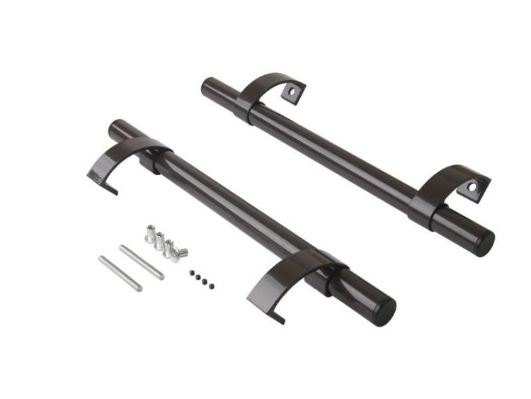 Ручка офисная ПРЯМАЯ 500мм коричневая (8017)