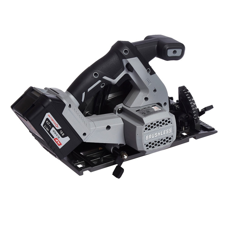 Аккумуляторная дисковая пила ИНТЕРСКОЛ ДПА-165/18В Li-ion Апи (без аккум. и Зу)