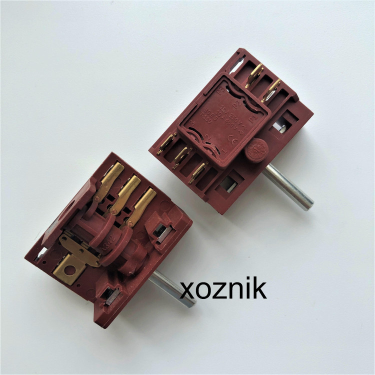 Переключатель режимов мощности конфорки TIBON-430 ПМ-4 (конт. 2+3 снаружи)