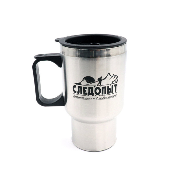 Кружка изотермическая (термокружка) "СЛЕДОПЫТ" 470 мл