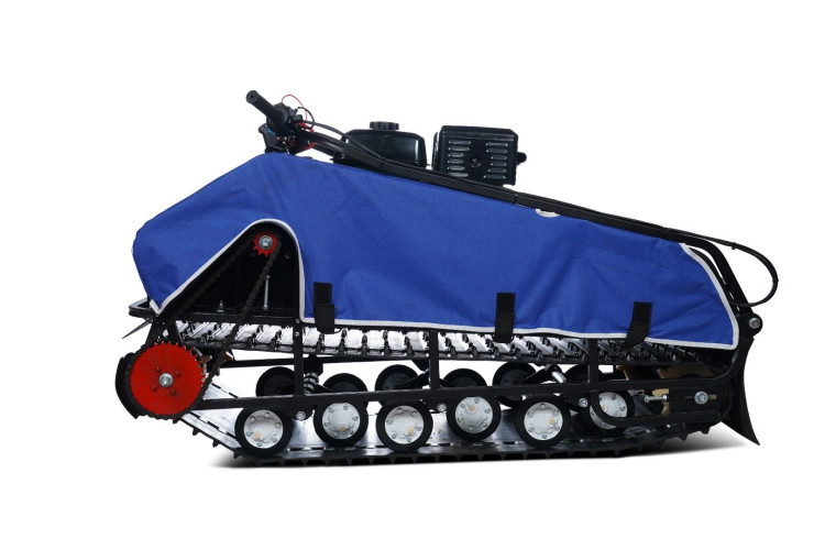 Мотобуксировщик БУРЛАК - М OPTI-3 15 (мягкий капот)