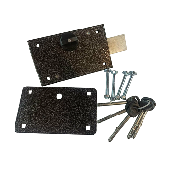 Замок накладной &quot;Тольятти&quot; Знт06-01 (аналог ЗГЦ-012) с вертушкой