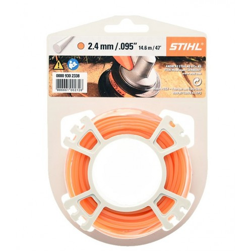 Леска 2,4мм, 14,6м, Stihl