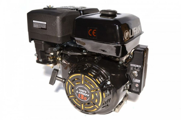 Двигатель Lifan 188FD | 13 л.с. | шкив 25 мм., электростартер
