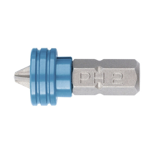 Бита PH2 25мм с ограничителем и магнитом для гипсокартона . Энкор 10шт