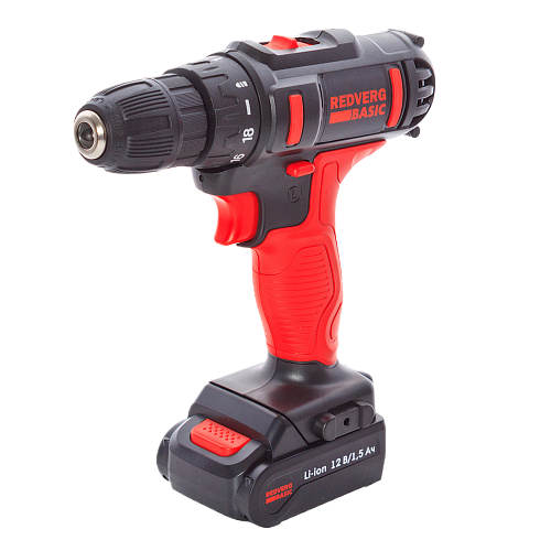 Аккумуляторная дрель-шуруповерт REDVERG BASIC SD12LE/2-2S