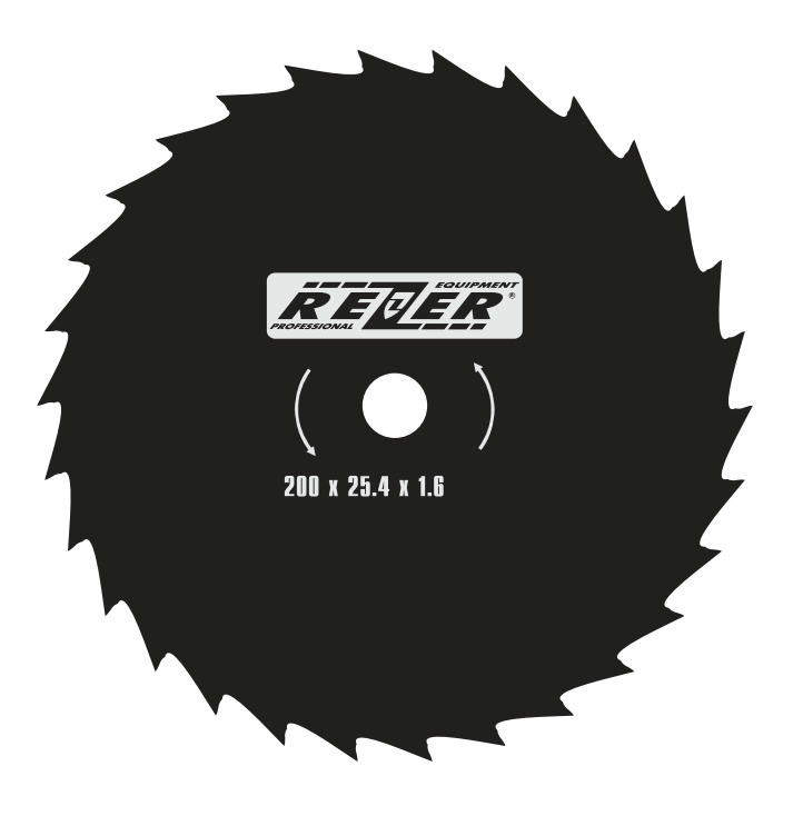 НОЖ Бензокосы 26-ти зуб.225X 25,4X1.6 BC-21