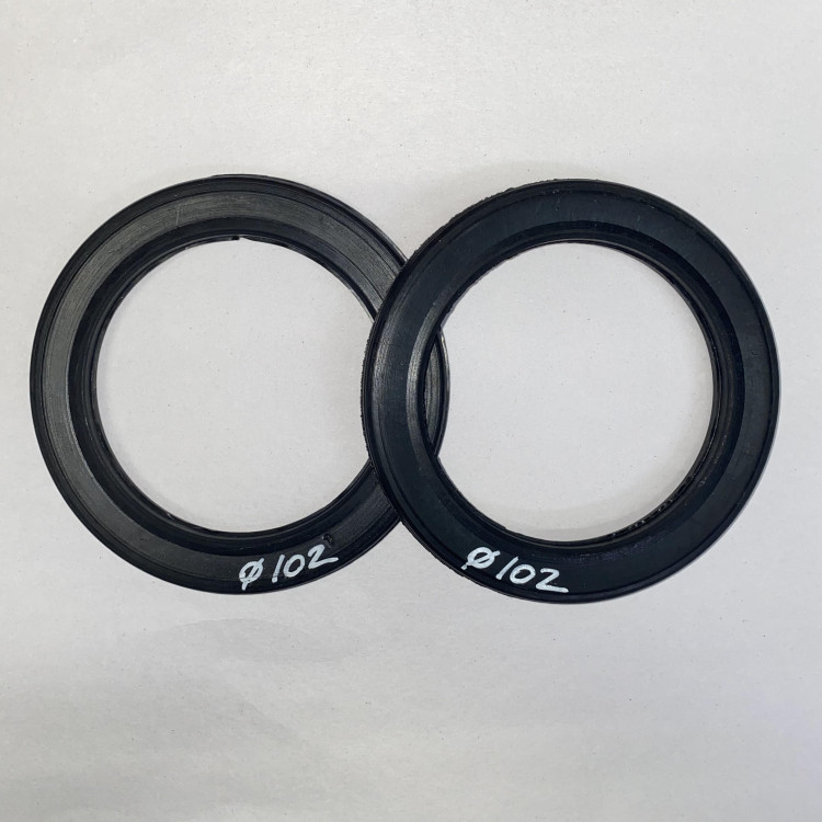 Кольцо фрикциона Вн. Ø-102 мм (резина высокий профиль)