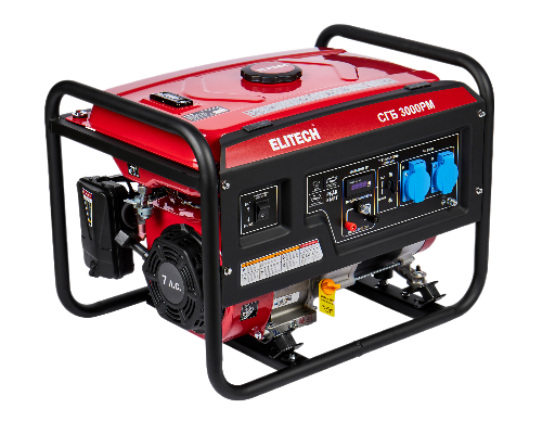 Генератор бензиновый ELITECH СГБ 3000РМ