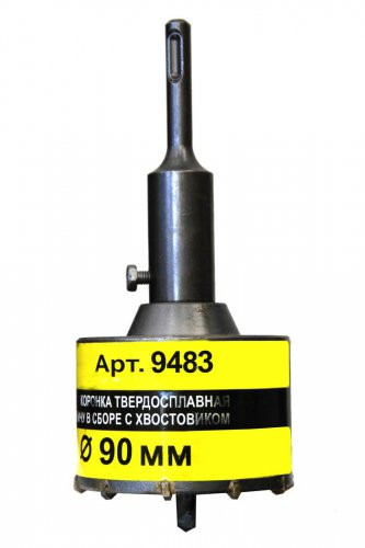 Коронка SDS+ 90мм HM, в сборе ЭНКОР 9483